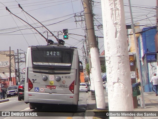 Himalaia Transportes > Ambiental Transportes Urbanos 4 1835 na cidade de São Paulo, São Paulo, Brasil, por Gilberto Mendes dos Santos. Número da foto: #13276592.
