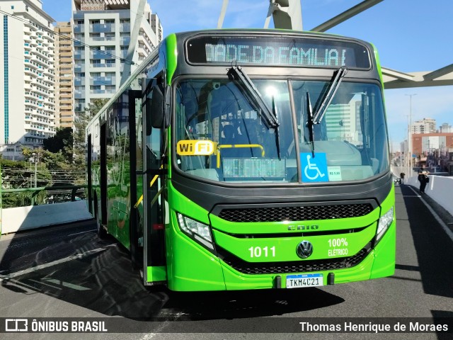 Viação Osasco 1011 na cidade de Osasco, São Paulo, Brasil, por Thomas Henrique de Moraes. Número da foto: #13279824.