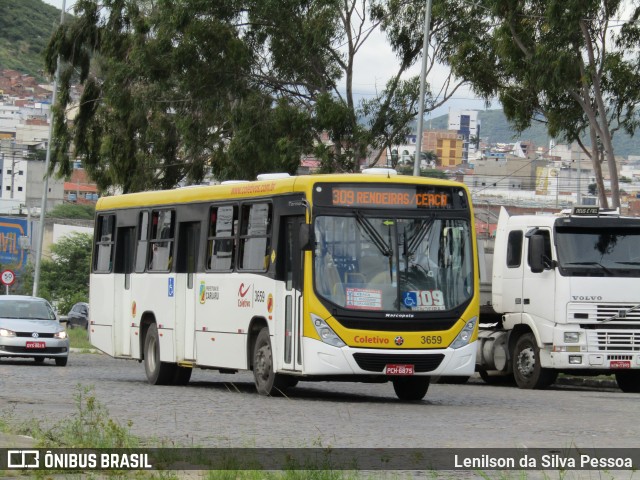 Coletivo Transportes 3659 na cidade de Caruaru, Pernambuco, Brasil, por Lenilson da Silva Pessoa. Número da foto: #13279348.