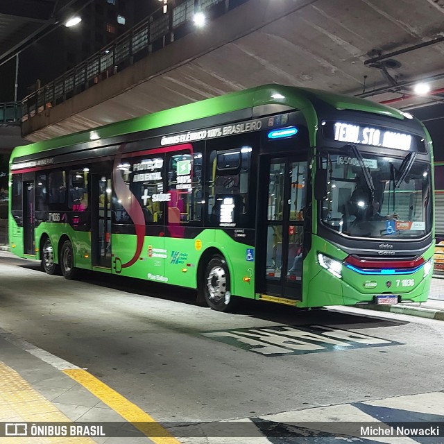 Viação Campo Belo 7 1036 na cidade de São Paulo, São Paulo, Brasil, por Michel Nowacki. Número da foto: #13279481.