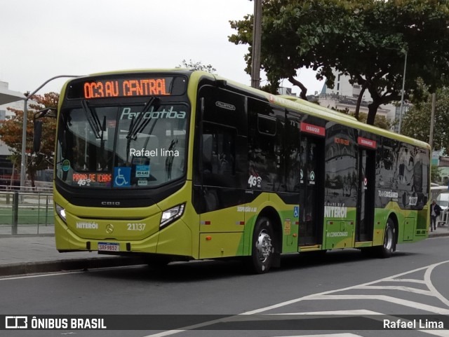 Viação Pendotiba 2.1.137 na cidade de Niterói, Rio de Janeiro, Brasil, por Rafael Lima. Número da foto: #13278644.