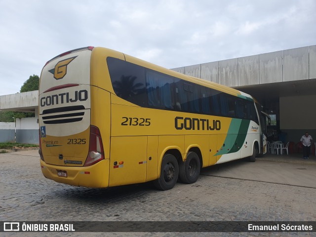 Empresa Gontijo de Transportes 21325 na cidade de Gandu, Bahia, Brasil, por Emanuel Sócrates. Número da foto: #13276658.