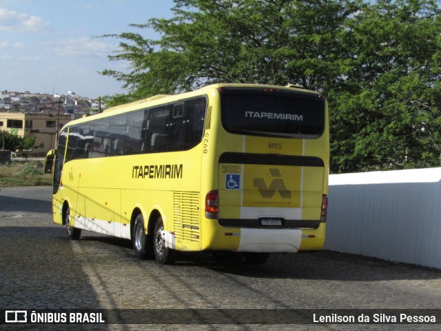 Viação Itapemirim 8925 na cidade de Caruaru, Pernambuco, Brasil, por Lenilson da Silva Pessoa. Número da foto: #13278539.