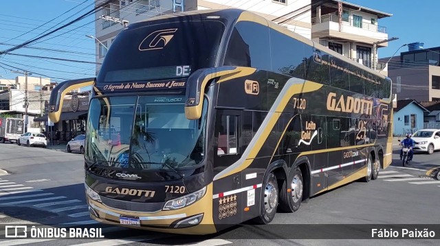 Auto Viação Gadotti 7120 na cidade de Balneário Camboriú, Santa Catarina, Brasil, por Fábio Paixão. Número da foto: #13276933.