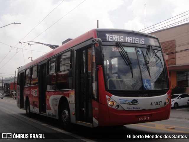 Himalaia Transportes > Ambiental Transportes Urbanos 4 1837 na cidade de São Paulo, São Paulo, Brasil, por Gilberto Mendes dos Santos. Número da foto: #13276605.