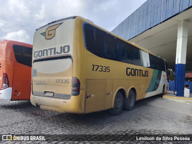Empresa Gontijo de Transportes 17335 na cidade de Caruaru, Pernambuco, Brasil, por Lenilson da Silva Pessoa. Número da foto: #13279687.