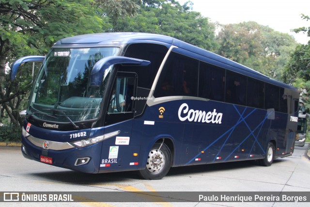 Viação Cometa 719602 na cidade de São Paulo, São Paulo, Brasil, por Paulo Henrique Pereira Borges. Número da foto: #13278975.