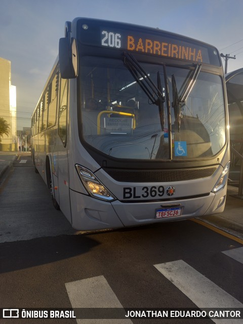 Transporte Coletivo Glória BL369 na cidade de São José dos Pinhais, Paraná, Brasil, por JONATHAN EDUARDO CANTOR. Número da foto: #13278255.
