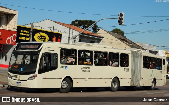 Viação Antonina 24414 na cidade de Curitiba, Paraná, Brasil, por Jean Genser. Número da foto: #13279327.