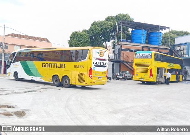 Empresa Gontijo de Transportes 19855 na cidade de Governador Valadares, Minas Gerais, Brasil, por Wilton Roberto. Número da foto: #13278494.