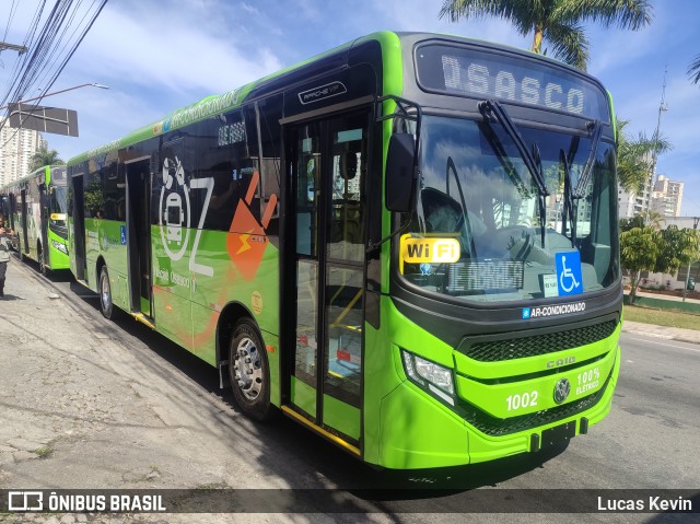 Viação Osasco 1002 na cidade de Osasco, São Paulo, Brasil, por Lucas Kevin. Número da foto: #13279698.
