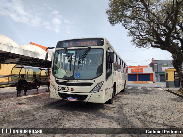 Expresso Azul 20003 na cidade de Curitiba, Paraná, Brasil, por Cadmiel Pedroso. Número da foto: #13277729.