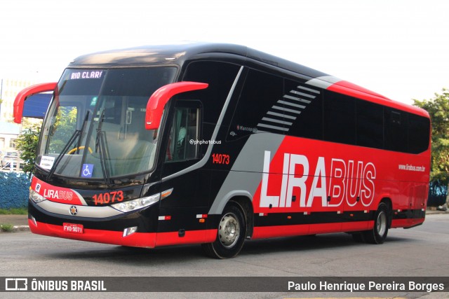 Lirabus 14073 na cidade de São Paulo, São Paulo, Brasil, por Paulo Henrique Pereira Borges. Número da foto: #13278870.