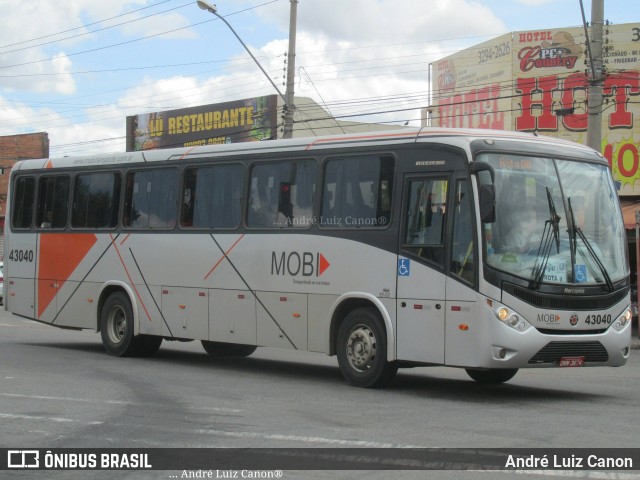 MOBI Transporte 43040 na cidade de Goiânia, Goiás, Brasil, por André Luiz Canon. Número da foto: #13280038.