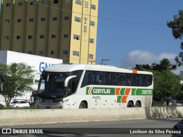 Empresa Gontijo de Transportes 21275 na cidade de Caruaru, Pernambuco, Brasil, por Lenilson da Silva Pessoa. Número da foto: #13279372.