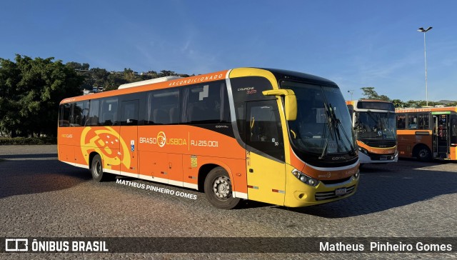 Empresa de Transportes Braso Lisboa RJ 215.001 na cidade de Rio de Janeiro, Rio de Janeiro, Brasil, por Matheus  Pinheiro Gomes. Número da foto: #13277548.