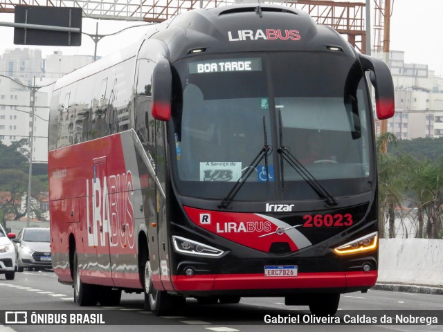 Lirabus 26023 na cidade de São Paulo, São Paulo, Brasil, por Gabriel Oliveira Caldas da Nobrega. Número da foto: #13279195.