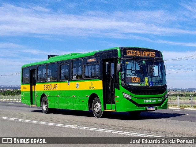 Transportes Capellini 32867 na cidade de Paulínia, São Paulo, Brasil, por José Eduardo Garcia Pontual. Número da foto: #13277965.