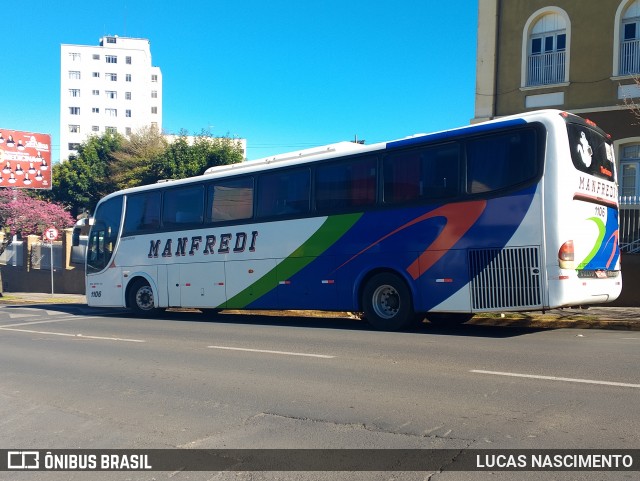 Manfredi Transportes e Turismo 1106 na cidade de Lages, Santa Catarina, Brasil, por LUCAS NASCIMENTO. Número da foto: #13277500.