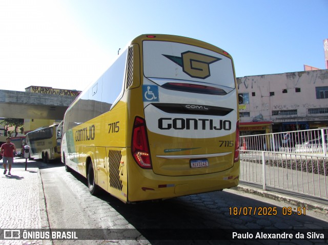 Empresa Gontijo de Transportes 7115 na cidade de Belo Horizonte, Minas Gerais, Brasil, por Paulo Alexandre da Silva. Número da foto: #13278610.