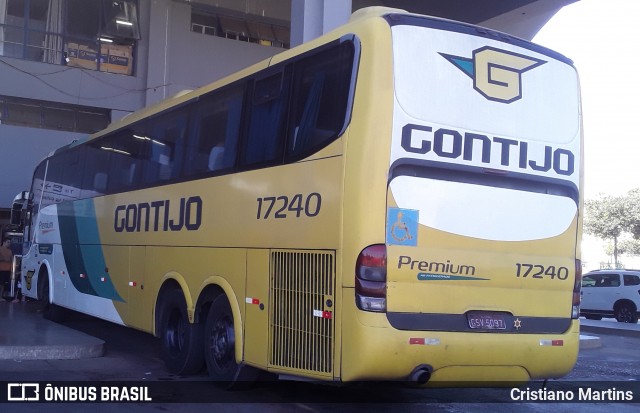 Empresa Gontijo de Transportes 17240 na cidade de Montes Claros, Minas Gerais, Brasil, por Cristiano Martins. Número da foto: #13278011.