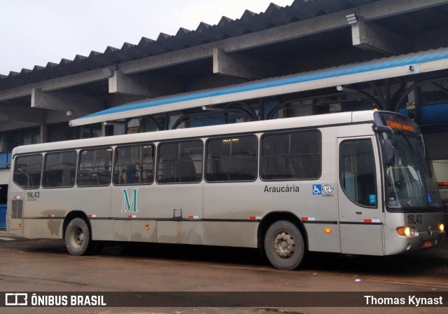 Araucária Transportes Coletivos 19L43 na cidade de Araucária, Paraná, Brasil, por Thomas Kynast. Número da foto: #13278367.