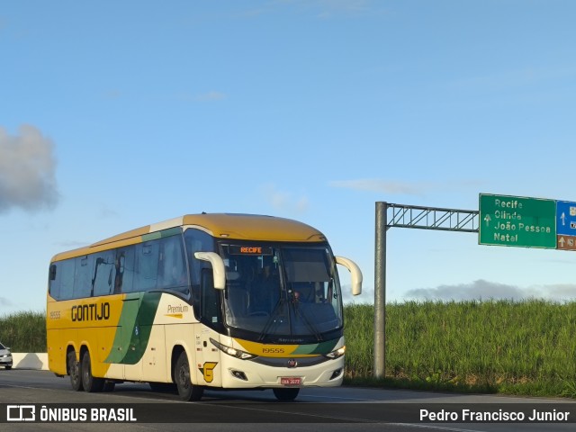 Empresa Gontijo de Transportes 19555 na cidade de Escada, Pernambuco, Brasil, por Pedro Francisco Junior. Número da foto: #13279156.