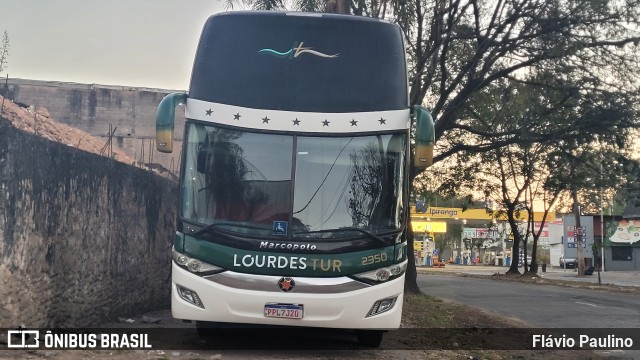 Lourdes Tur 2350 na cidade de Divinópolis, Minas Gerais, Brasil, por Flávio Paulino. Número da foto: #13278381.