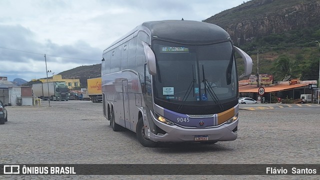 Rota Transportes Rodoviários 9045 na cidade de Milagres, Bahia, Brasil, por Flávio  Santos. Número da foto: #13277533.