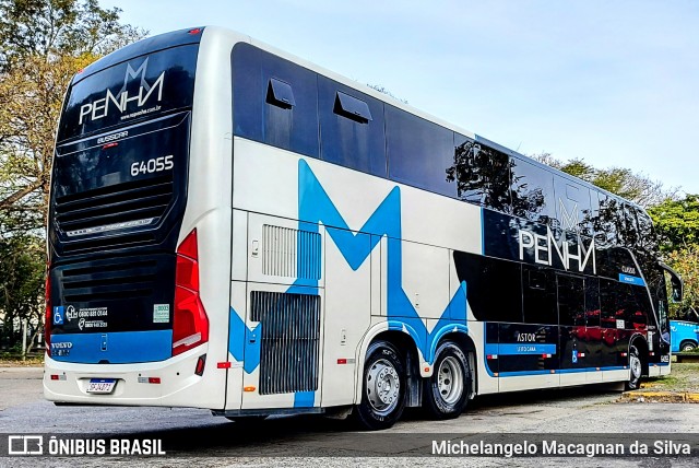 Empresa de Ônibus Nossa Senhora da Penha 64055 na cidade de São Paulo, São Paulo, Brasil, por Michelangelo Macagnan da Silva. Número da foto: #13277387.