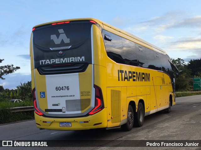 Viação Nova Itapemirim 60476 na cidade de Escada, Pernambuco, Brasil, por Pedro Francisco Junior. Número da foto: #13279209.