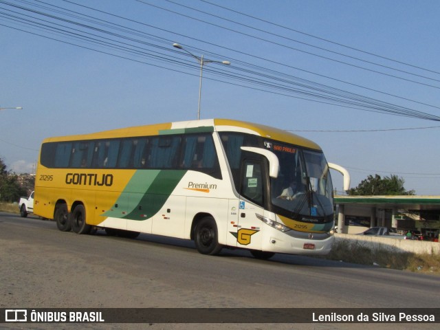 Empresa Gontijo de Transportes 21295 na cidade de Caruaru, Pernambuco, Brasil, por Lenilson da Silva Pessoa. Número da foto: #13278571.