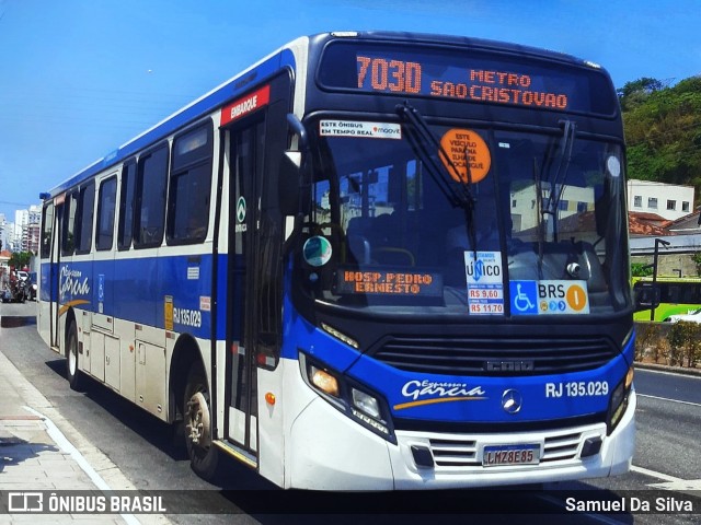 Expresso Garcia RJ 135.029 na cidade de Niterói, Rio de Janeiro, Brasil, por Samuel Da Silva. Número da foto: #13278053.
