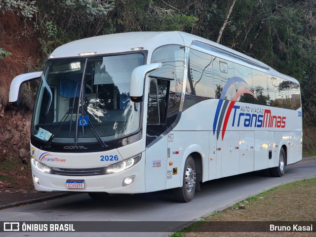 Auto Viação TransMinas 2026 na cidade de Campos do Jordão, São Paulo, Brasil, por Bruno Kasai. Número da foto: #13277005.