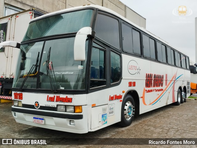 Leal Mendes Transporte e Turismo 1818 na cidade de Curitiba, Paraná, Brasil, por Ricardo Fontes Moro. Número da foto: #13279280.