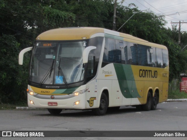 Empresa Gontijo de Transportes 19210 na cidade de Recife, Pernambuco, Brasil, por Jonathan Silva. Número da foto: #13279402.