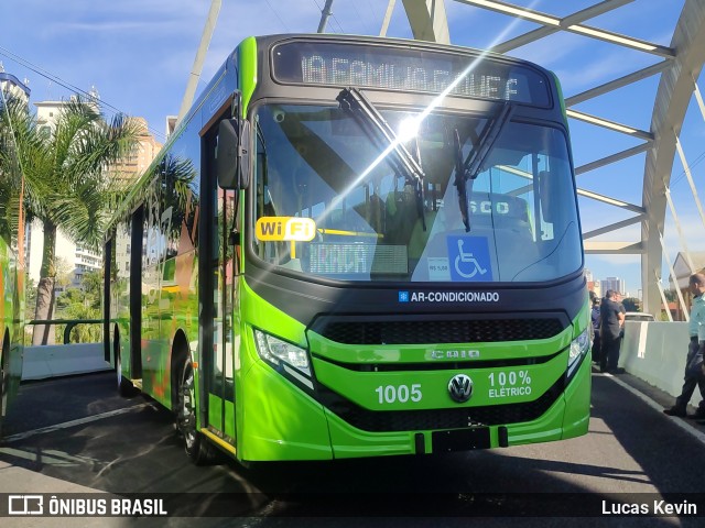 Viação Osasco 1005 na cidade de Osasco, São Paulo, Brasil, por Lucas Kevin. Número da foto: #13279712.