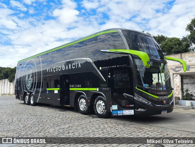 Viação Garcia 96061 na cidade de Curitiba, Paraná, Brasil, por Mikael Silva Teixeira. Número da foto: #13276926.