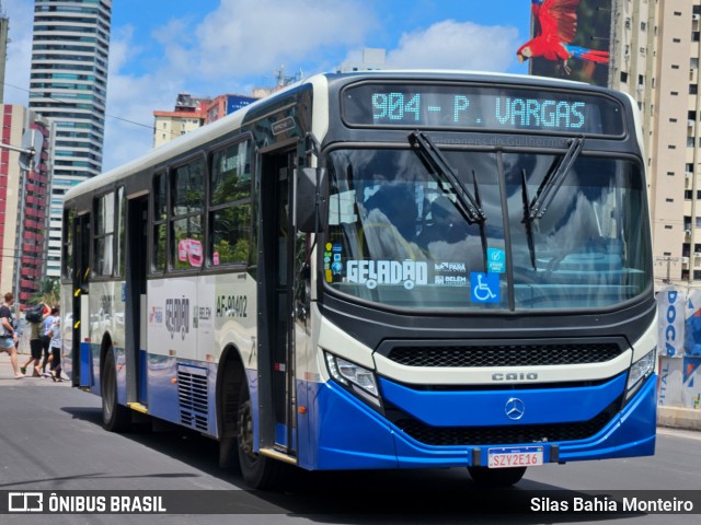 Viação Forte AF-90402 na cidade de Belém, Pará, Brasil, por Silas Bahia Monteiro. Número da foto: #13277417.