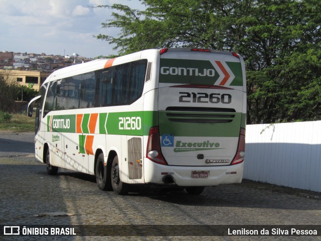 Empresa Gontijo de Transportes 21260 na cidade de Caruaru, Pernambuco, Brasil, por Lenilson da Silva Pessoa. Número da foto: #13278534.