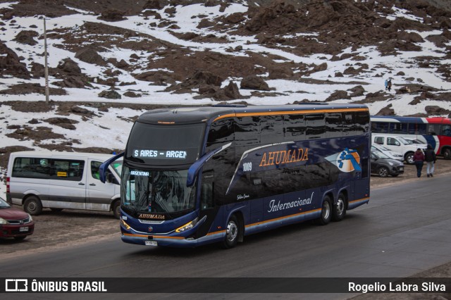 Buses Ahumada 1009 na cidade de Los Andes, Los Andes, Valparaíso, Chile, por Rogelio Labra Silva. Número da foto: #13278015.