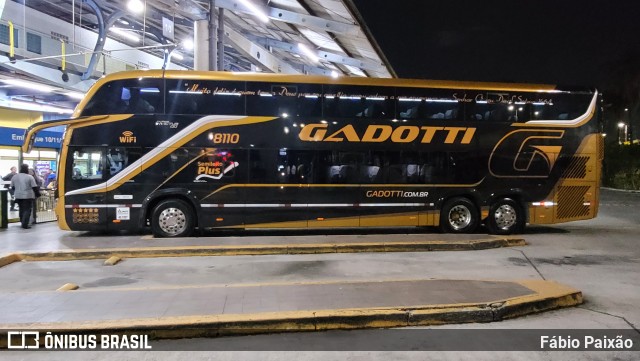Auto Viação Gadotti 8110 na cidade de Santo André, São Paulo, Brasil, por Fábio Paixão. Número da foto: #13278511.