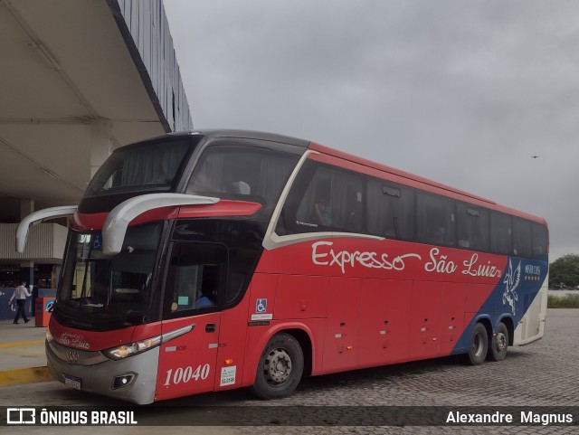 Expresso São Luiz 10040 na cidade de Caruaru, Pernambuco, Brasil, por Alexandre  Magnus. Número da foto: #13278406.