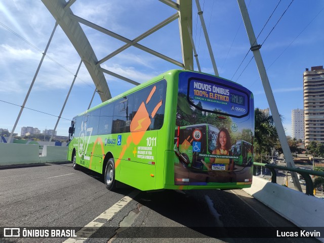 Viação Osasco 1011 na cidade de Osasco, São Paulo, Brasil, por Lucas Kevin. Número da foto: #13279711.