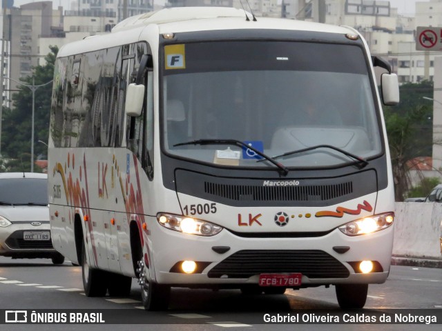 LK Transportadora Turística 15005 na cidade de São Paulo, São Paulo, Brasil, por Gabriel Oliveira Caldas da Nobrega. Número da foto: #13279223.