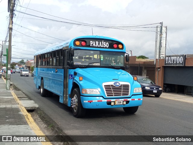 Coopepar RL CB 3586 na cidade de Cartago, Cartago, Costa Rica, por Sebastián Solano. Número da foto: #13278624.
