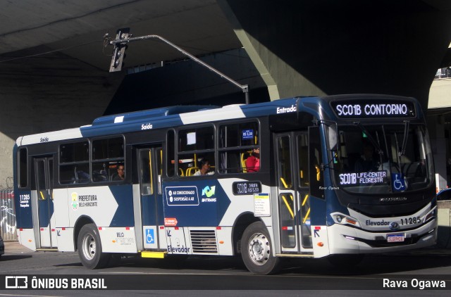 Viação Sandra 11285 na cidade de Belo Horizonte, Minas Gerais, Brasil, por Rava Ogawa. Número da foto: #13279793.