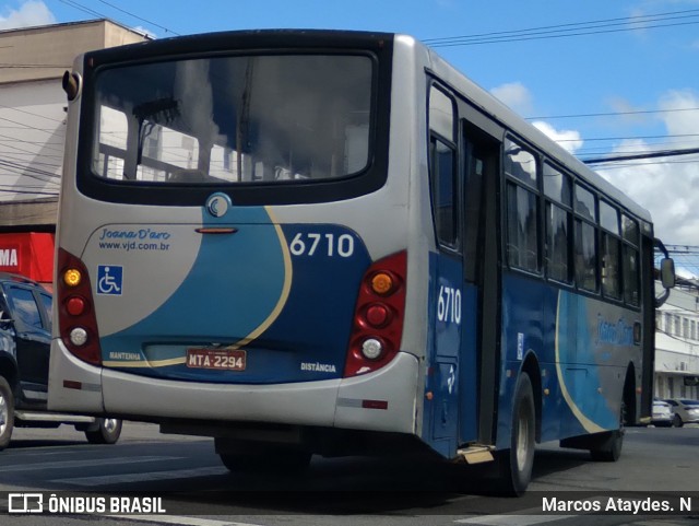 Viação Joana D´arc 6710 na cidade de Linhares, Espírito Santo, Brasil, por Marcos Ataydes. N. Número da foto: #13277088.