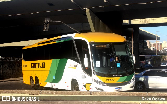 Empresa Gontijo de Transportes 19870 na cidade de Belo Horizonte, Minas Gerais, Brasil, por Rava Ogawa. Número da foto: #13278125.