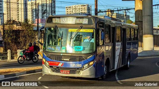 Viação Osasco 21.582 na cidade de Osasco, São Paulo, Brasil, por João Gabriel. Número da foto: #13276734.